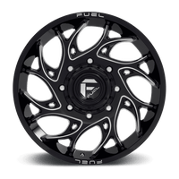 FUEL l RUNNER DUALLY Model D741 GLOSS BLACK MILLED