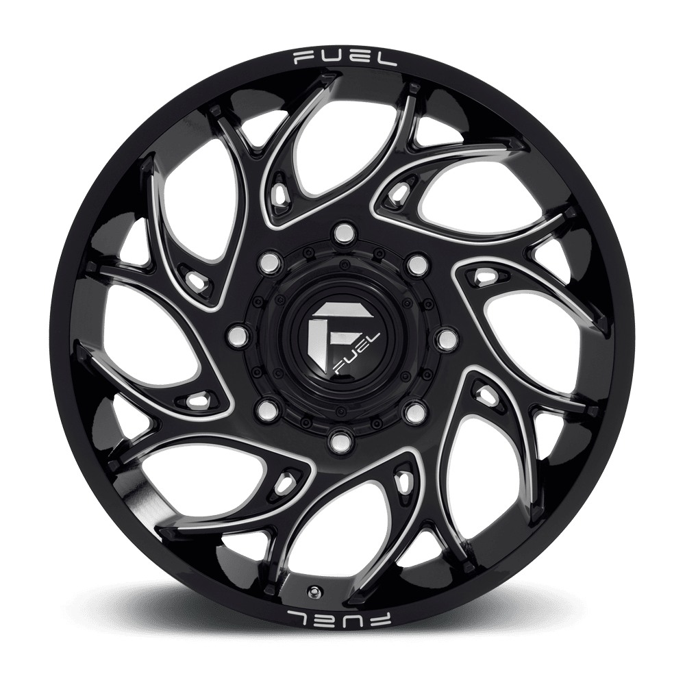 FUEL l RUNNER DUALLY Model D741 GLOSS BLACK MILLED