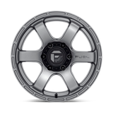 FUEL l RUSH Model D767 MATTE GUN METAL