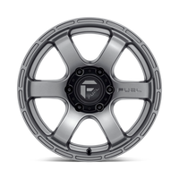 FUEL l RUSH Model D767 MATTE GUN METAL