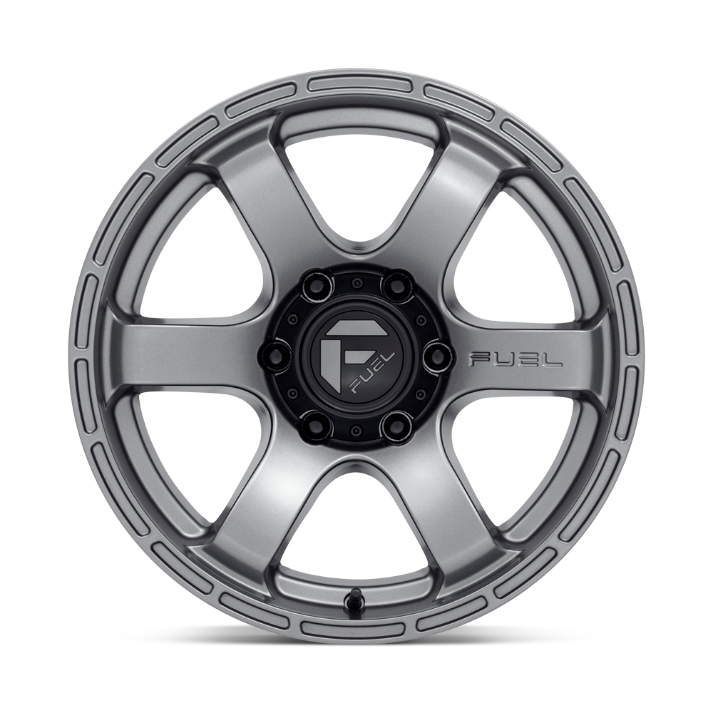 FUEL l RUSH Model D767 MATTE GUN METAL