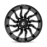 FUEL l SABER Model D744 GLOSS BLACK MILLED