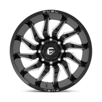 FUEL l SABER Model D744 GLOSS BLACK MILLED
