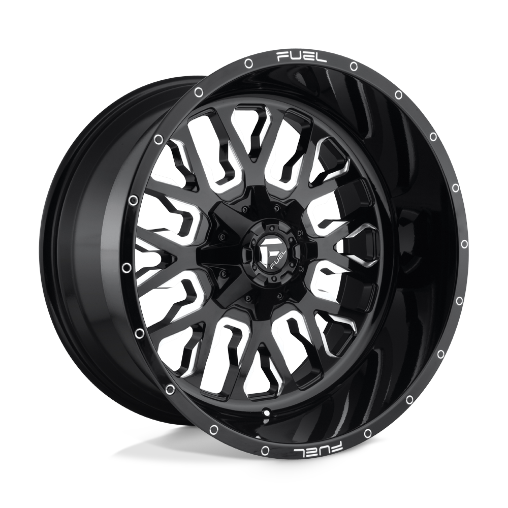 FUEL l STROKE Model D611 GLOSS BLACK MILLED