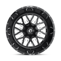 FUEL l STROKE Model D611 GLOSS BLACK MILLED