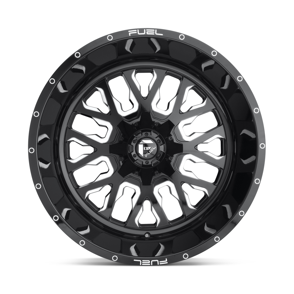 FUEL l STROKE Model D611 GLOSS BLACK MILLED