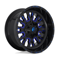 FUEL l STROKE Model D645 GLOSS BLACK BLUE TINTED CLEAR