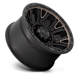FUEL l TRACTION Model D824 MATTE BLACK W DOUBLE DARK TINT