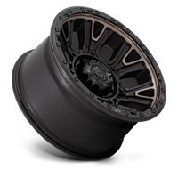 FUEL l TRACTION Model D824 MATTE BLACK W DOUBLE DARK TINT