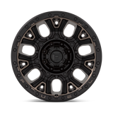 FUEL l TRACTION Model D824 MATTE BLACK W DOUBLE DARK TINT