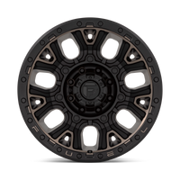 FUEL l TRACTION Model D824 MATTE BLACK W DOUBLE DARK TINT
