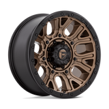 FUEL l TRACTION Model D826 MATTE BRONZE W/ BLACK RING