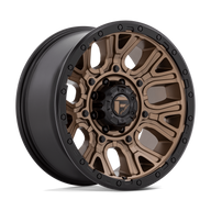 FUEL l TRACTION Model D826 MATTE BRONZE W/ BLACK RING