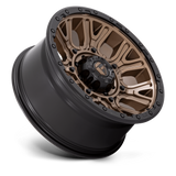FUEL l TRACTION Model D826 MATTE BRONZE W/ BLACK RING