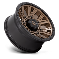 FUEL l TRACTION Model D826 MATTE BRONZE W/ BLACK RING