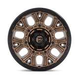 FUEL l TRACTION Model D826 MATTE BRONZE W/ BLACK RING
