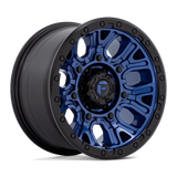 FUEL l TRACTION Model D827 DARK BLUE W/ BLACK RING