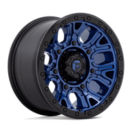 FUEL l TRACTION Model D827 DARK BLUE W/ BLACK RING