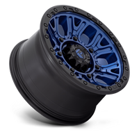 FUEL l TRACTION Model D827 DARK BLUE W/ BLACK RING