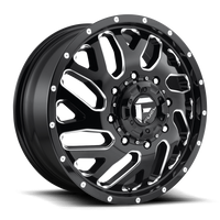 FUEL l TRITON DUALLY Model D581 GLOSS BLACK MILLED