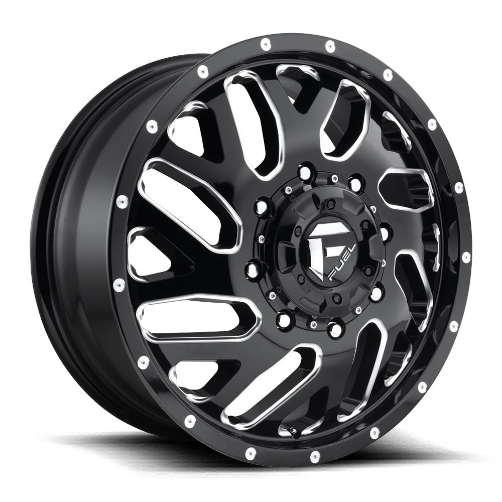 FUEL l TRITON DUALLY Model D581 GLOSS BLACK MILLED