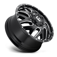 FUEL l TRITON DUALLY Model D581 GLOSS BLACK MILLED