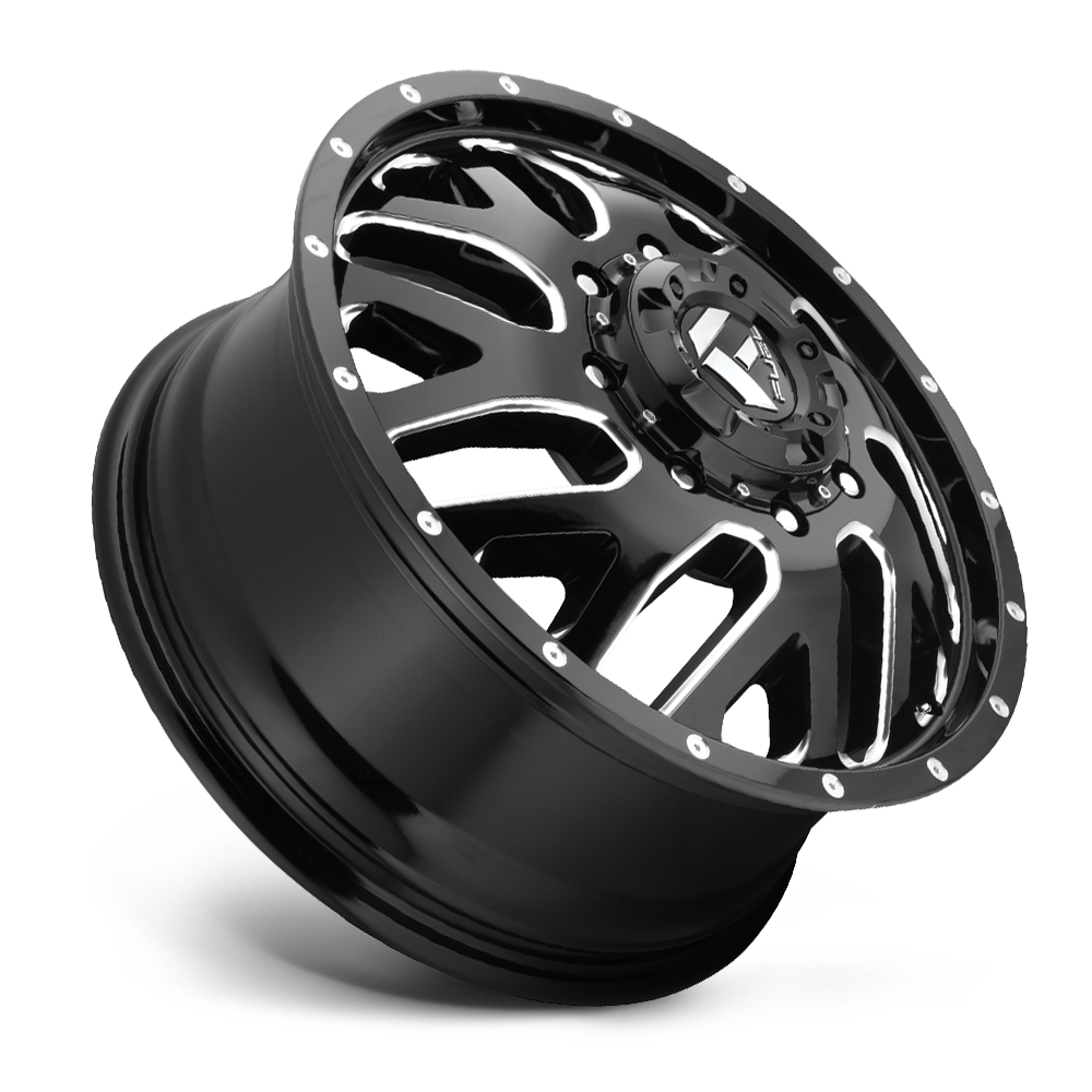 FUEL l TRITON DUALLY Model D581 GLOSS BLACK MILLED