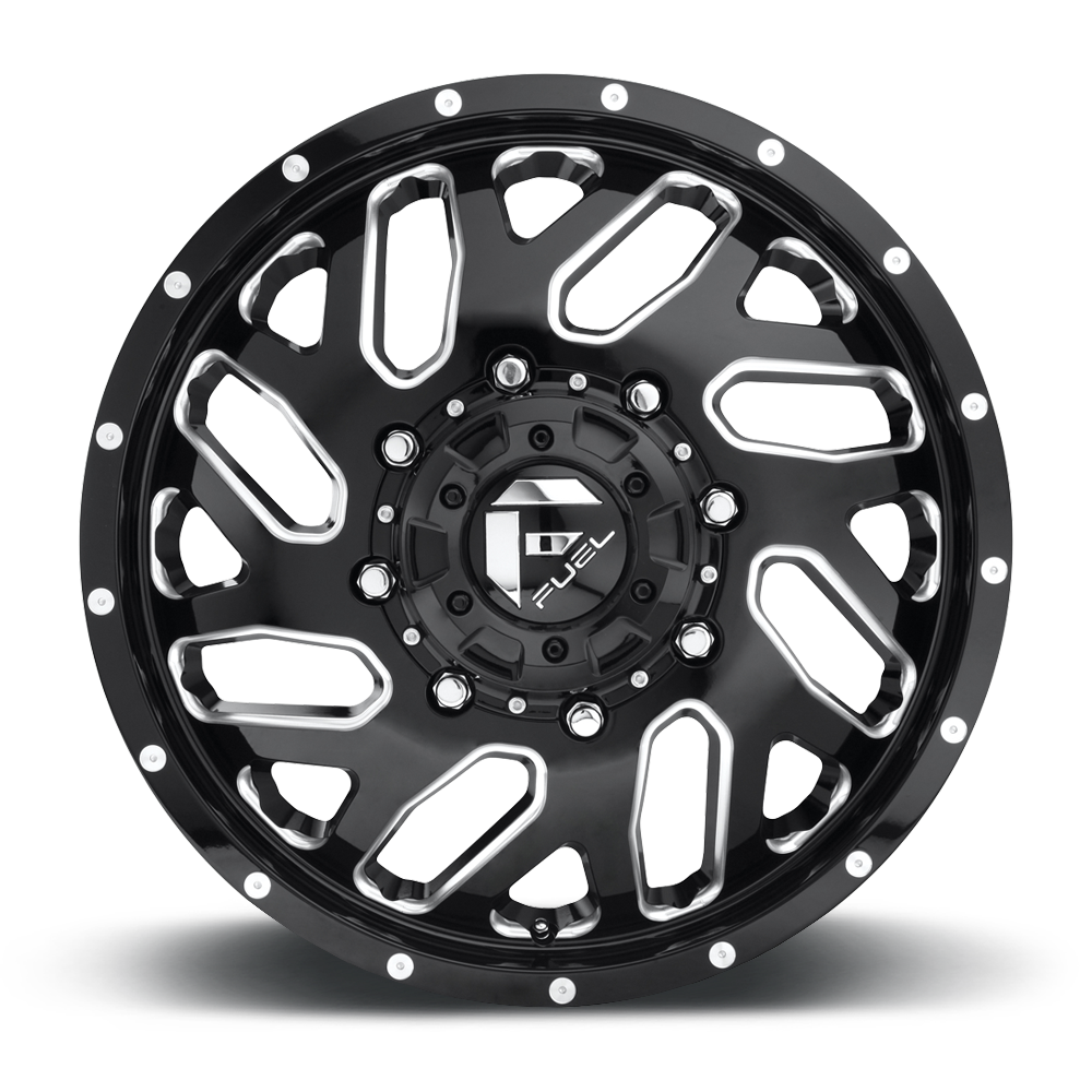 FUEL l TRITON DUALLY Model D581 GLOSS BLACK MILLED