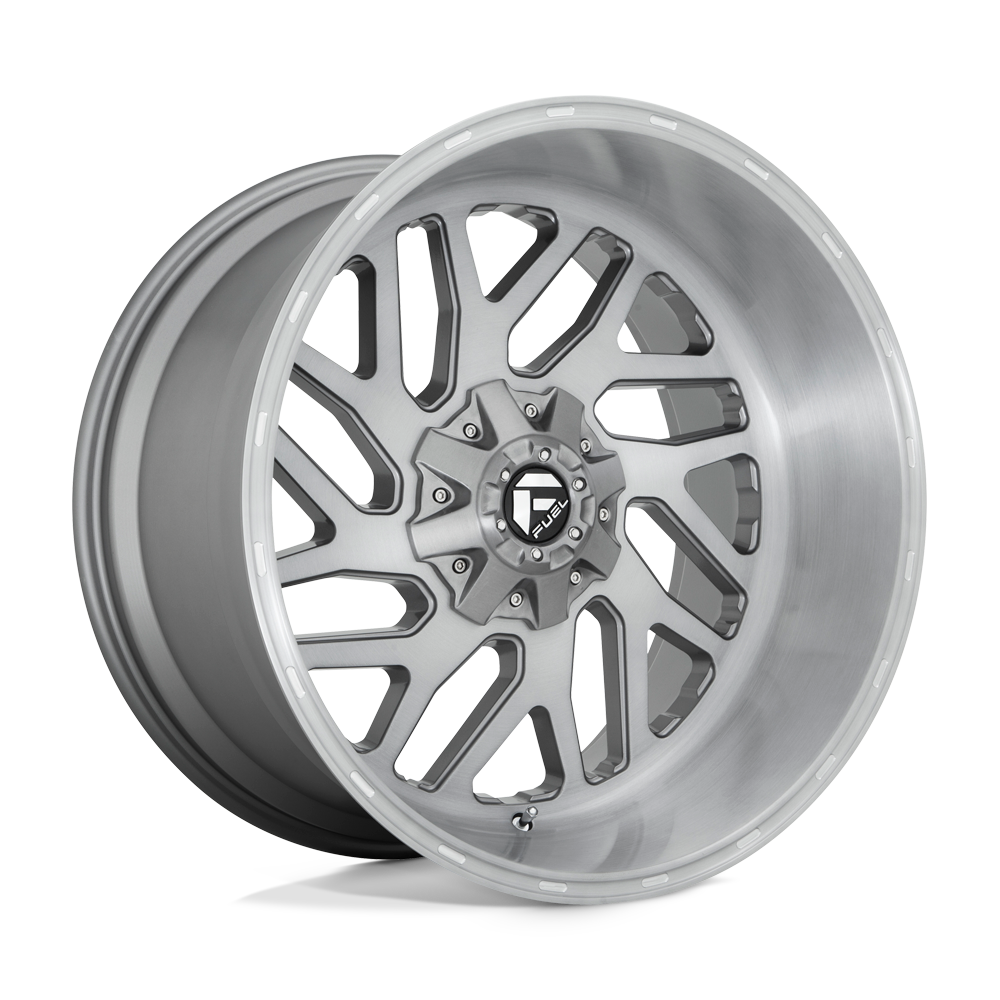 FUEL l TRITON PLATINUM Model D715 BRUSHED GUN METAL TINTED CLEAR