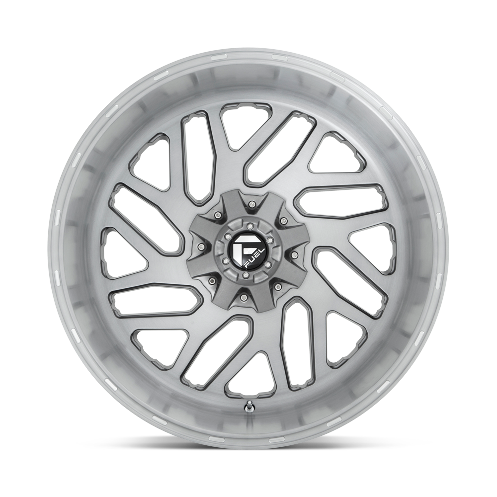 FUEL l TRITON PLATINUM Model D715 BRUSHED GUN METAL TINTED CLEAR