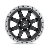 FUEL l TROPHY Model D551 MATTE BLACK GUN METAL RING