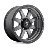 FUEL l TROPHY Model D552 MATTE GUNMETAL BLACK BEAD RING