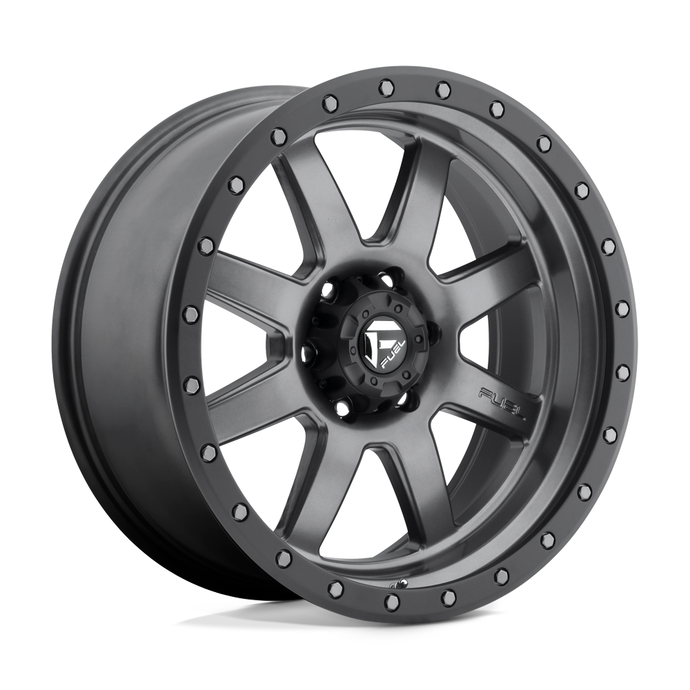 FUEL l TROPHY Model D552 MATTE GUNMETAL BLACK BEAD RING
