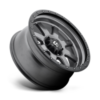 FUEL l TROPHY Model D552 MATTE GUNMETAL BLACK BEAD RING