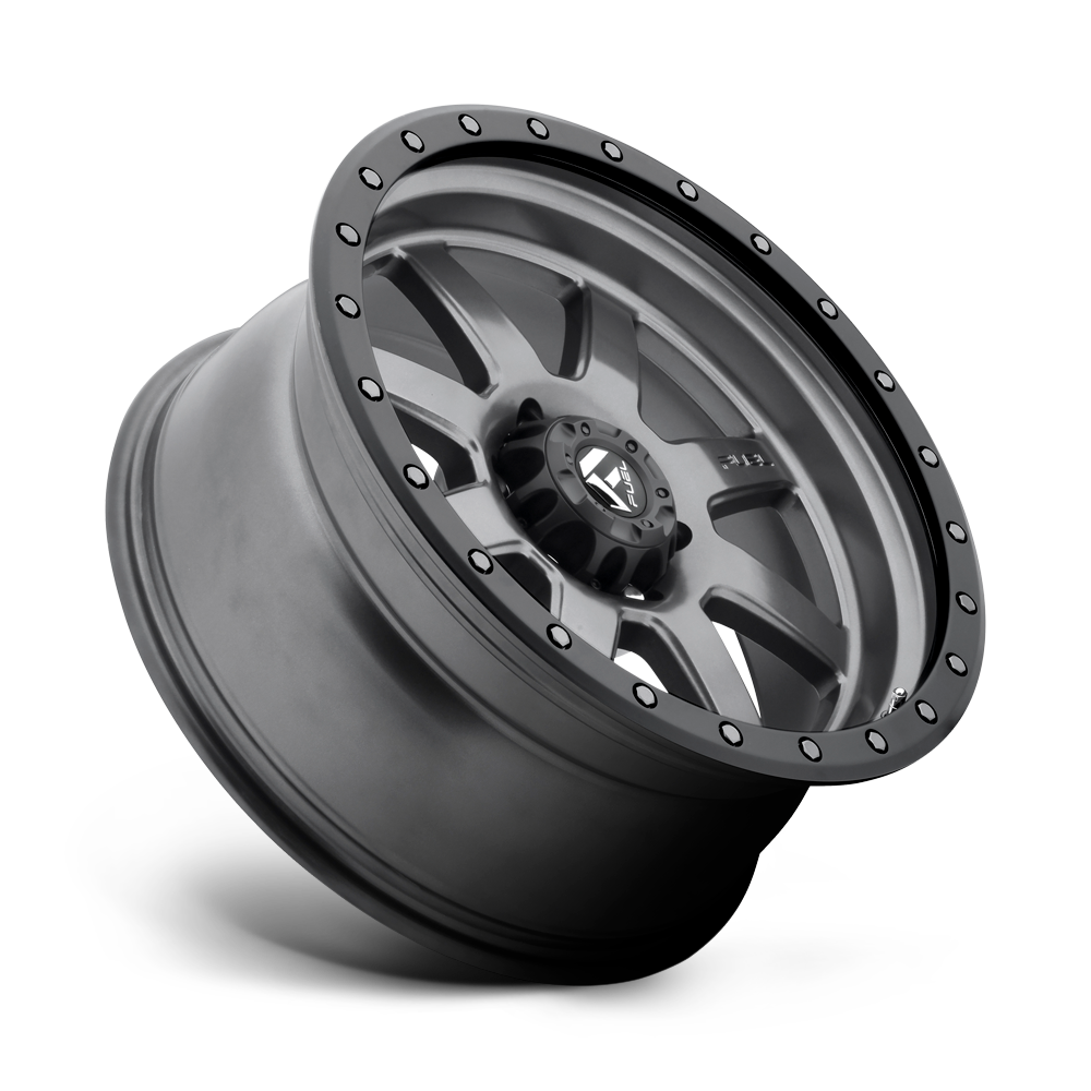FUEL l TROPHY Model D552 MATTE GUNMETAL BLACK BEAD RING