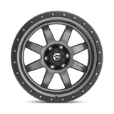 FUEL l TROPHY Model D552 MATTE GUNMETAL BLACK BEAD RING