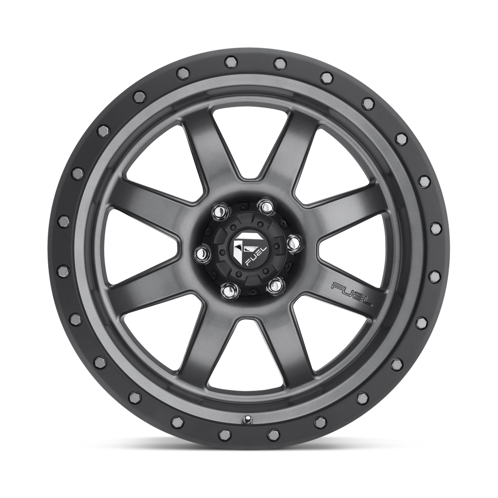 FUEL l TROPHY Model D552 MATTE GUNMETAL BLACK BEAD RING