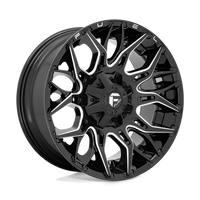 FUEL l TWITCH Model D769 GLOSSY BLACK MILLED
