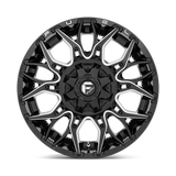 FUEL l TWITCH Model D769 GLOSSY BLACK MILLED