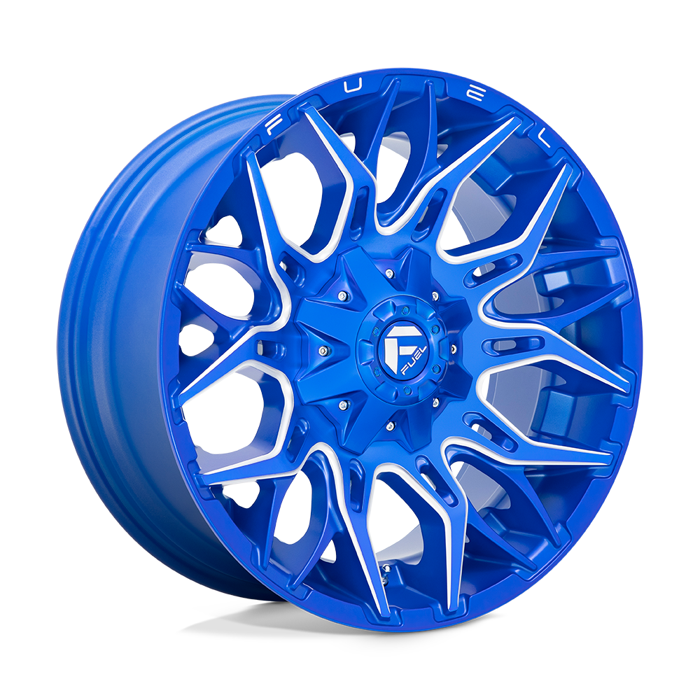FUEL l TWITCH Model D770 ANODIZED BLUE MILLED