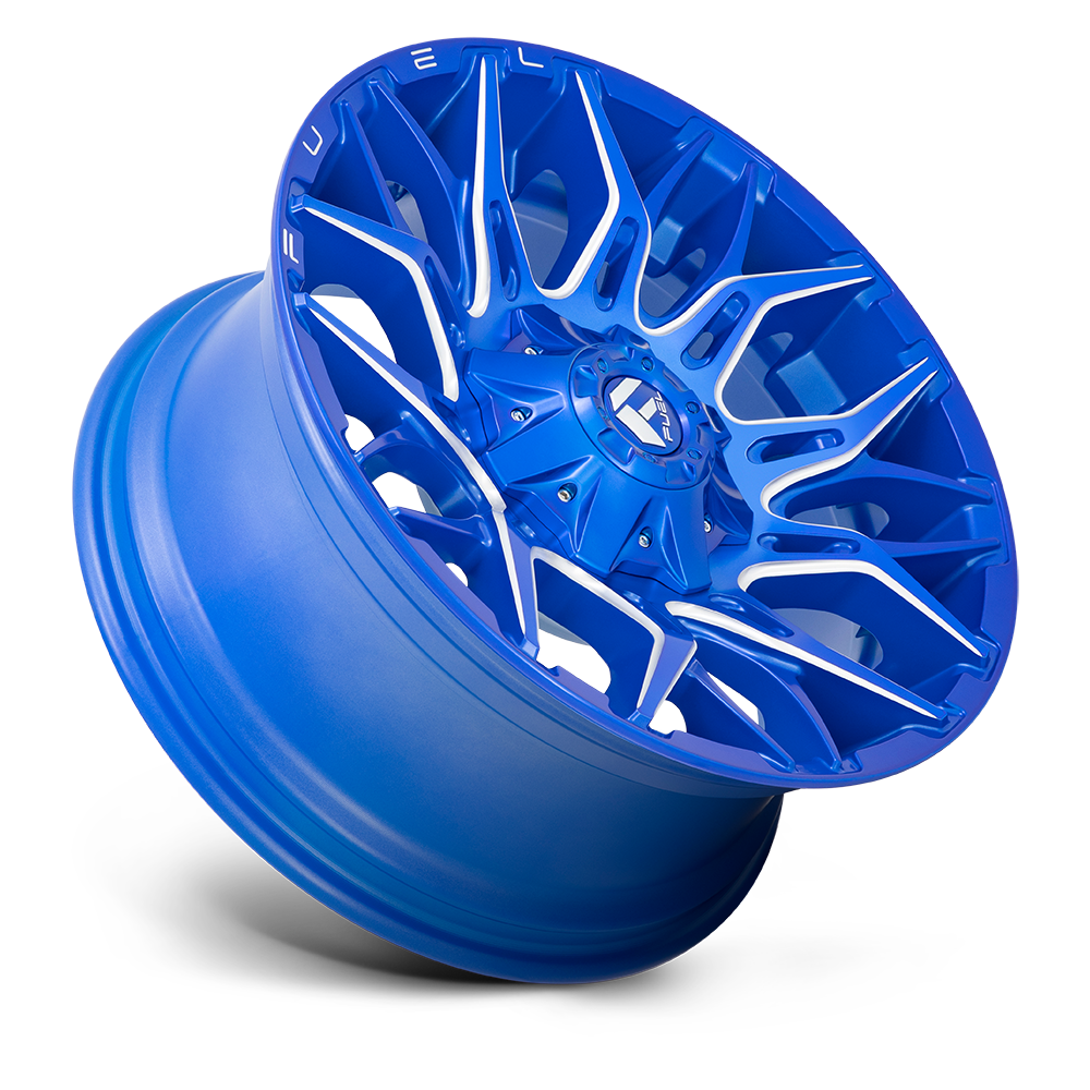 FUEL l TWITCH Model D770 ANODIZED BLUE MILLED