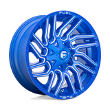 FUEL l TYPHOON Model D774 ANODIZED BLUE MILLED