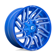 FUEL l TYPHOON Model D774 ANODIZED BLUE MILLED