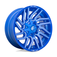 FUEL l TYPHOON Model D774 ANODIZED BLUE MILLED