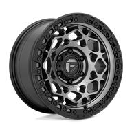 FUEL l UNIT Model D784 GUNMETAL W/ MATTE BLACK RING