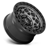 FUEL l UNIT Model D784 GUNMETAL W/ MATTE BLACK RING