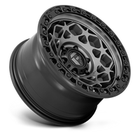 FUEL l UNIT Model D784 GUNMETAL W/ MATTE BLACK RING