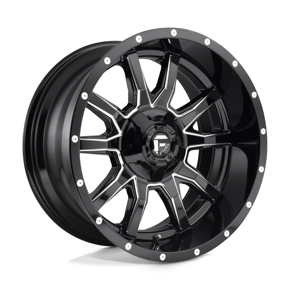 FUEL l VANDAL Model D627 GLOSS BLACK MILLED