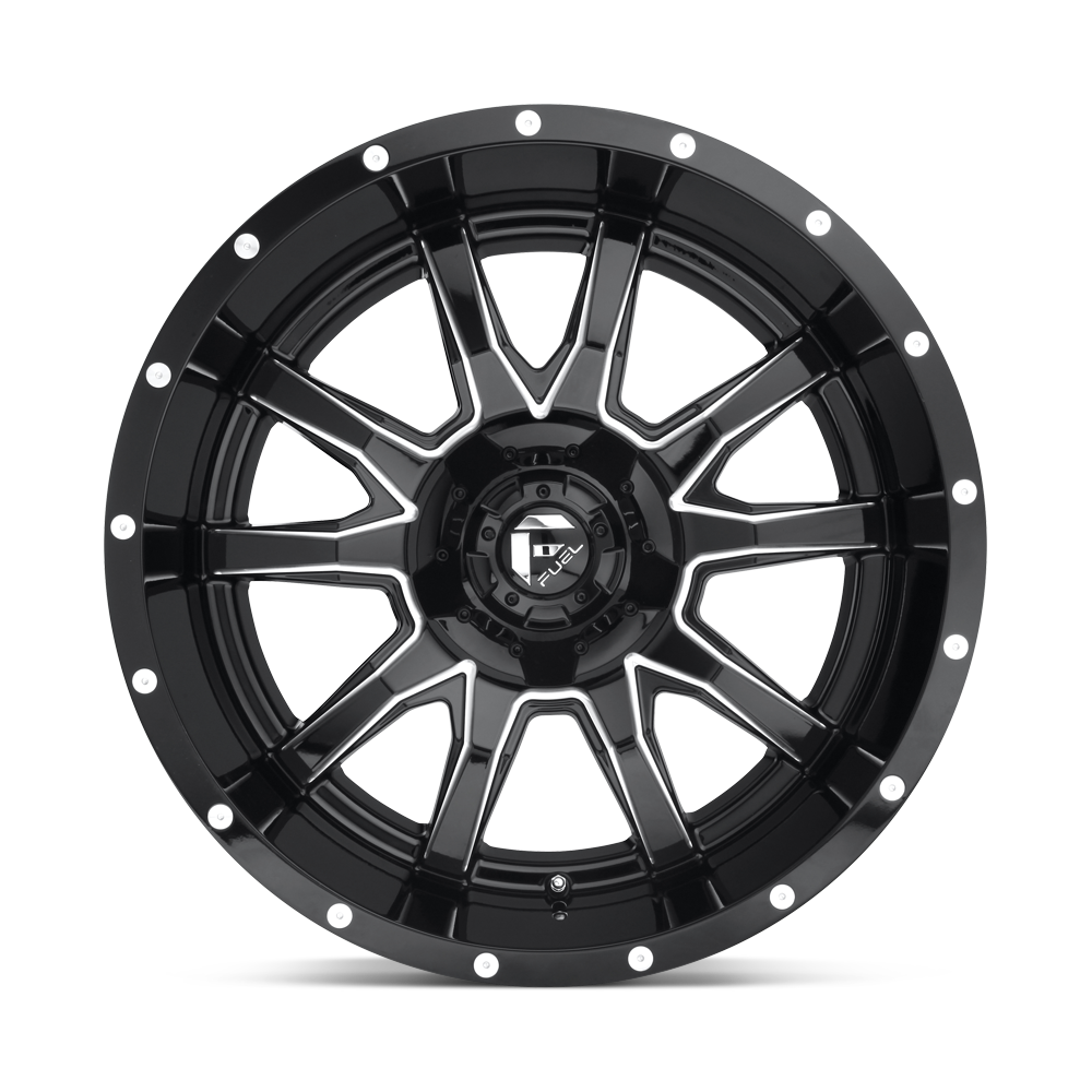 FUEL l VANDAL Model D627 GLOSS BLACK MILLED