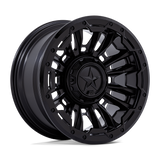XD WHEELS l BOMBER MATTE BLACK W / G-BLACK RING